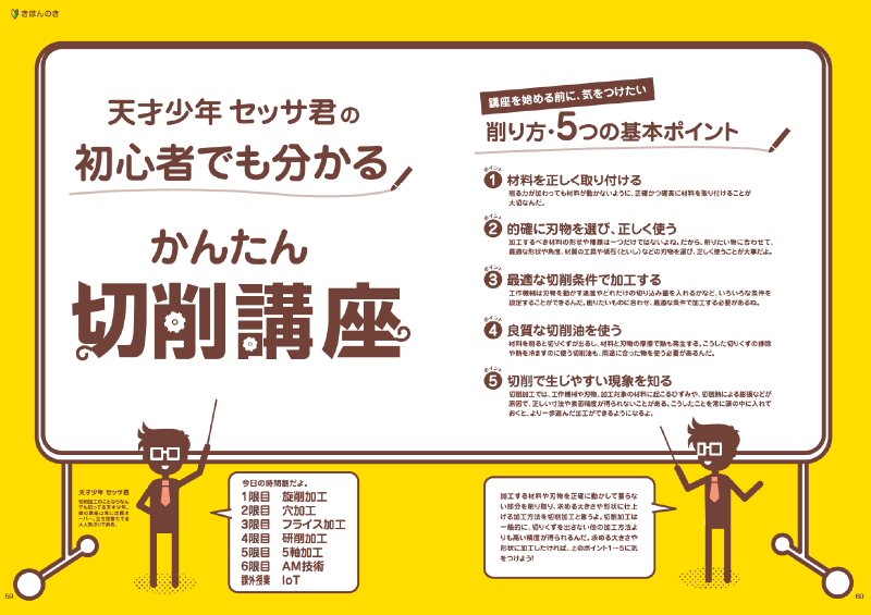 天才少年セッサ君の初心者でも分かるかんたん切削講座