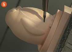 ペンシル仕上げ加工